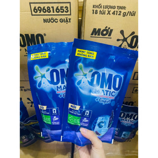 🔸Giá sỉ 🔸 Nước Giặt Omo Matic Comfort Hương Hoa Pháp thơm đậm đà túi 412g