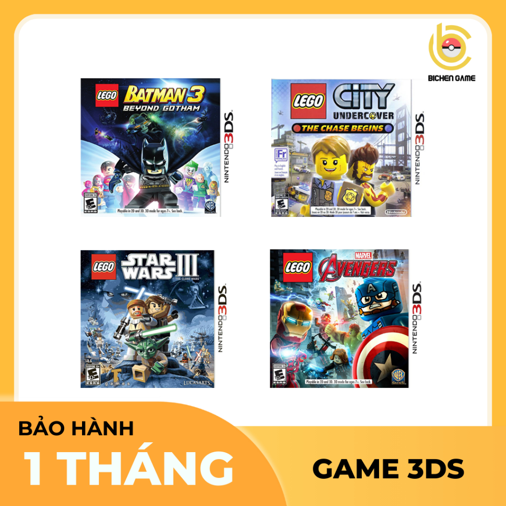 Game Nintendo 3DS Lego - Game nhập vai 3DS