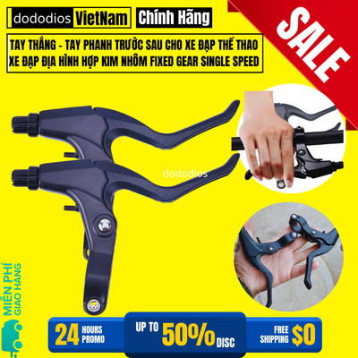 Cặp 2 Chiếc Tay Phanh Xe Đạp Thể Thao Hãng Dododios Hợp Kim Nhôm Chắc Chắn, An Toàn