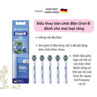 Set đầu thay dùng cho bàn chải điện - hàng Đức