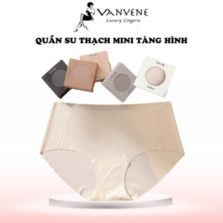 COMBO 6 quần lót nữ VANVENE su thạch tàng hình mỏng nhẹ hộp mini đáy ép kháng khuẩn, không lộ viền