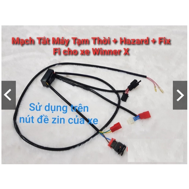 Mạch Tắt Máy Tạm Thời Hazard Fix Fi cho xe Winner X Sirius Ab Wave