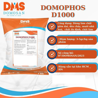 1kg D1000 Phụ gia tạo giòn dai dẻo chảy cho giò chả xúc xích>Phụ gia giòn dai thái lan