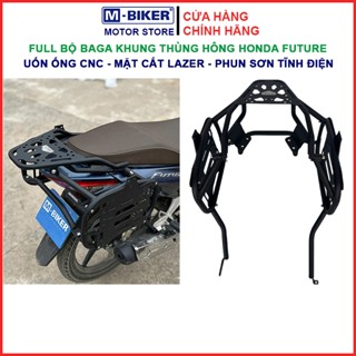  Baga Future Cảng sau Future Baga khung gắn thùng cho Honda Future gắn được túi hông bình nhiên liệu 