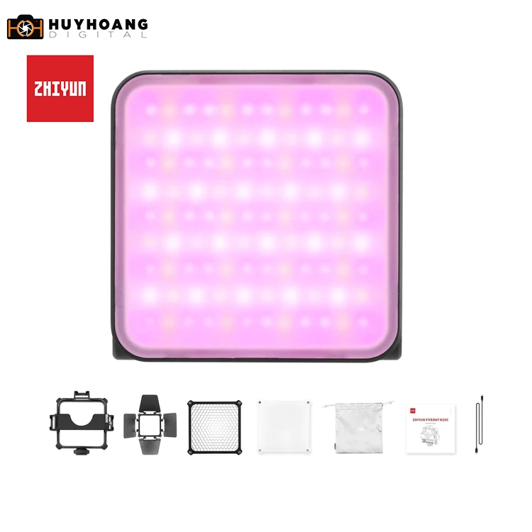 ĐÈN LED ZHIYUN M20 M40 G60 G200 G300 X60 X100 - Sản phẩm chính hãng - Zhiyun M20C - Combo