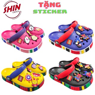 Dép Cross Lego Cho Bé Sục Bánh Mì Trẻ Em, Sục Crocs Cho Trẻ [ LEGO ]