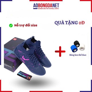 Giày Đá Bóng Wika Galaxy Light Chính Hãng, Giày Wika Cao Cổ Sân Cỏ Nhân Tạo  Chất Da Mềm Mại