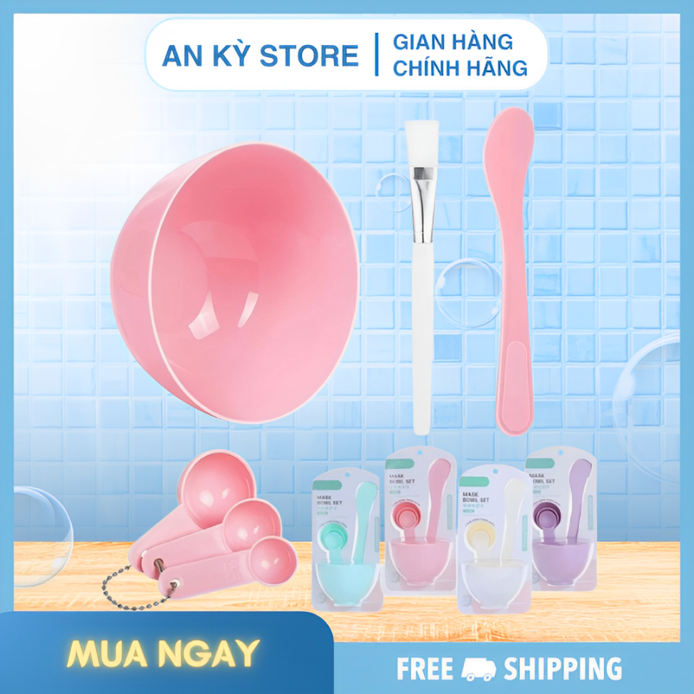 Bộ Dụng Cụ Trộn Đắp Mặt Nạ