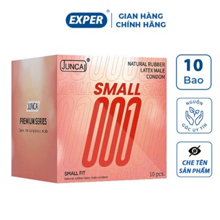 Bao cao su size nhỏ 48mm JUNCAI SMALL FIT , bcs size nhỏ 48mm siêu mỏng kéo dài quan hệ