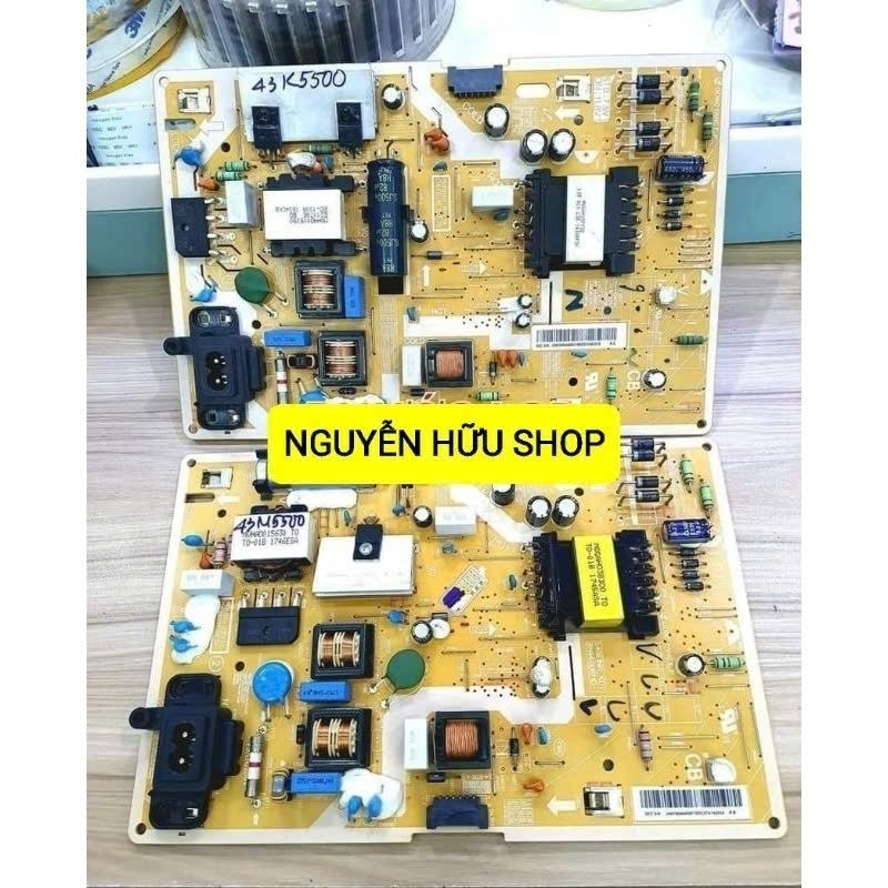 Bo nguồn tivi SAMSUNG UA43K5500, 43K5500, UA49K5500, 49K5500, UA40K5500, 40K5500, UA55K5500, 55K5500