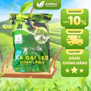 Trà cà gai leo Đinh Lăng túi lọc sadu thảo mộc giúp mát gan 250g