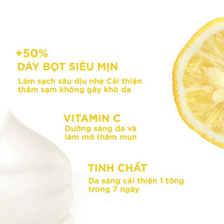 Sữa rửa mặt Garnier Tạo Bọt Light Complete Brightening