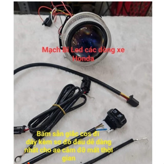 Mạch Bật Tắt Đèn Bi Led Bi Cầu TiTanBlack cho xe Winner X