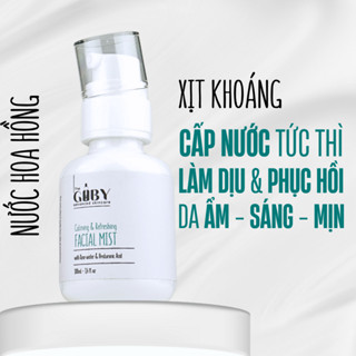 NƯỚC HOA HỒNG CÂN BẰNG ẨM cấp nước xịt khoáng làm dịu da cân bằng pH - ROSE TONER - GUBY ADVANCED