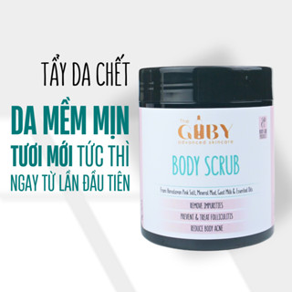 TẨY TẾ BÀO CHẾT toàn thân sạch da chết, dưỡng ẩm & loại bỏ mụn cơ thể BODY SCRUB - GUBY ADVANCED