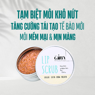 TẨY TẾ BÀO CHẾT MÔI tăng cường tái tạo môi & giảm thâm môi LIP SCRUB - THE GUBY ADVANCED SKIN CARE