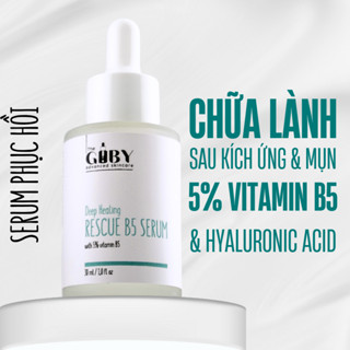 TINH CHẤT PHỤC HỒI DA chữa lành và làm dịu da nhạy cảm Vitamin B5 5% PANTHENOL SERUM GUBY ADVANCED