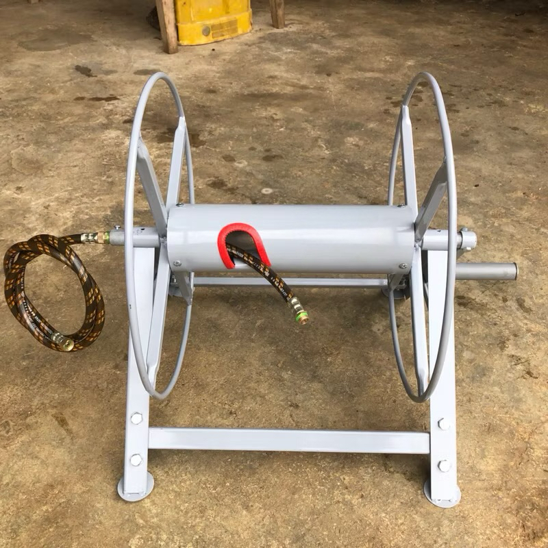 RuLo Quấn Dây Rửa Xe, Dây Phun Áp Lực, Dây Bơm, Dây Điện Ren 14mm ( Cuộn Tối Đa 150M Dây ) LN