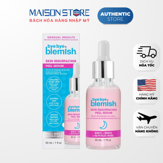 TINH CHẤT SERUM PEEL DA BYE BYE BLEMISH SKIN RESURFACING (30ml) - Hàng Nhập USA Chính Hãng