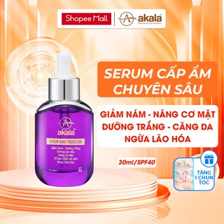 Serum Giảm Nám Nâng Cơ Mặt Ngừa Lão Hóa Dưỡng Trắng Da akala Tế Bào Mầm Tái Sinh Nhau Thai Cừu 30ml