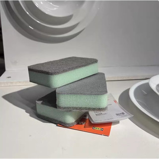 Bộ 3 miếng bọt biển cọ rửa bát chén đa năng IKEA Svampig