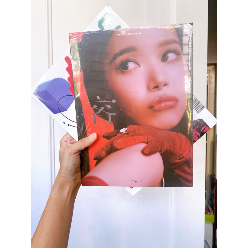 mamamoo Solar album solo Face nguyên seal.