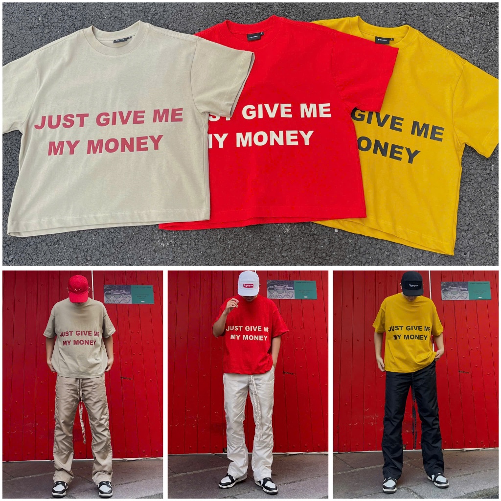 Áo thun nam nữ JUST EWIGEN BOXY T-SHIRT form RỘNG VÀ NGẮN, chất vải dày dặn , đứng form , cotton tho
