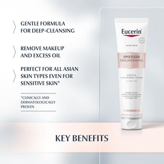 Sữa Rửa Mặt Eucerin Sáng Da White Cleansing Foam 150ml