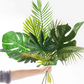 Cành lá rùa trang trí size 20x25 cm ( để Free ship CHAT ngay với người bán)