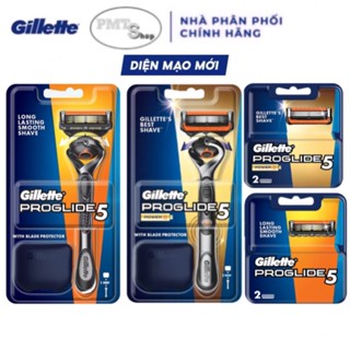 Dao Cạo Râu 5 Lưỡi Gillette Fusion PROGLIDE POWER / PROSHIELD / INTIMATE FlexBall Fusion5 + 1 Proglide5 Razor
