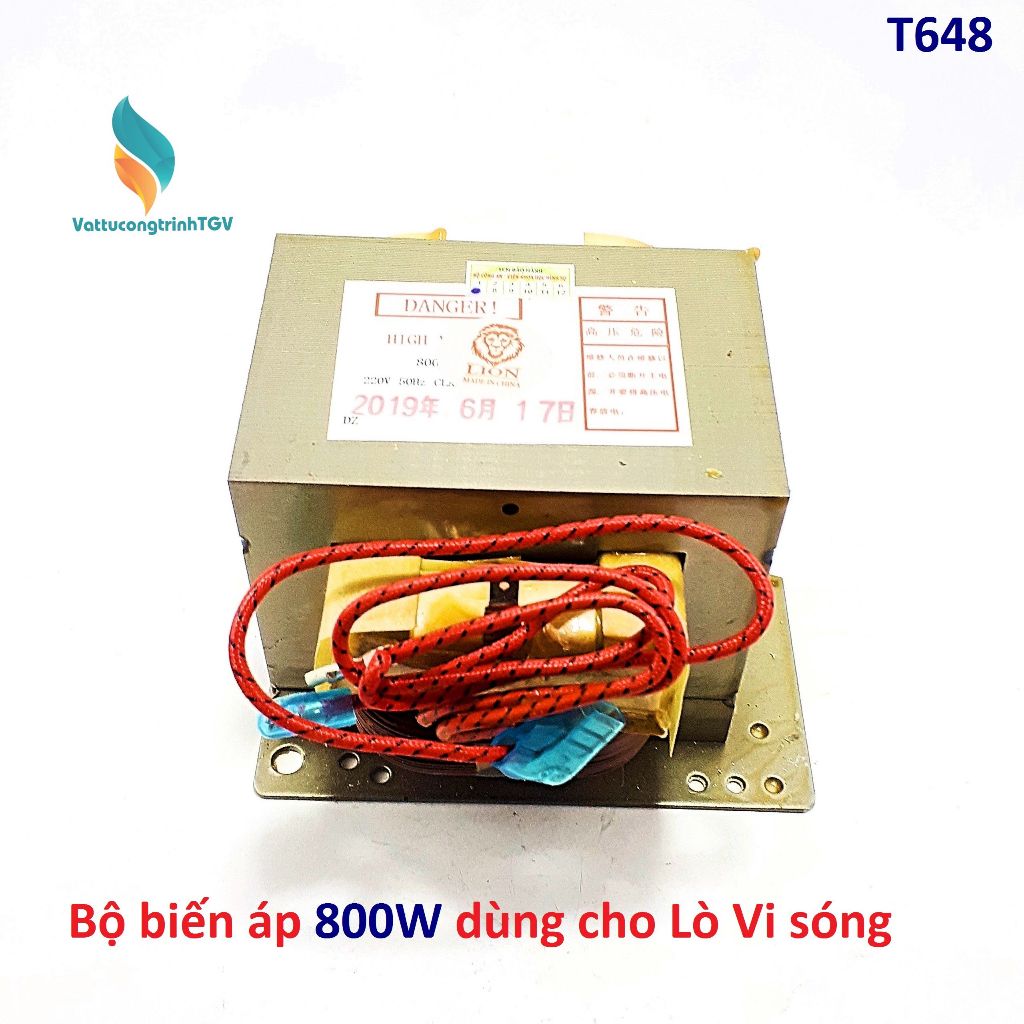 Bộ biến áp nguồn Lò vi sóng AC220V công suất 800W