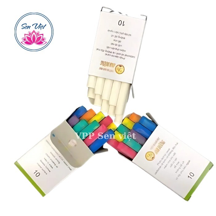 Phấn sạch Cleany ánh dương ( phấn trắng + phấn mầu loại sịn không bụi)