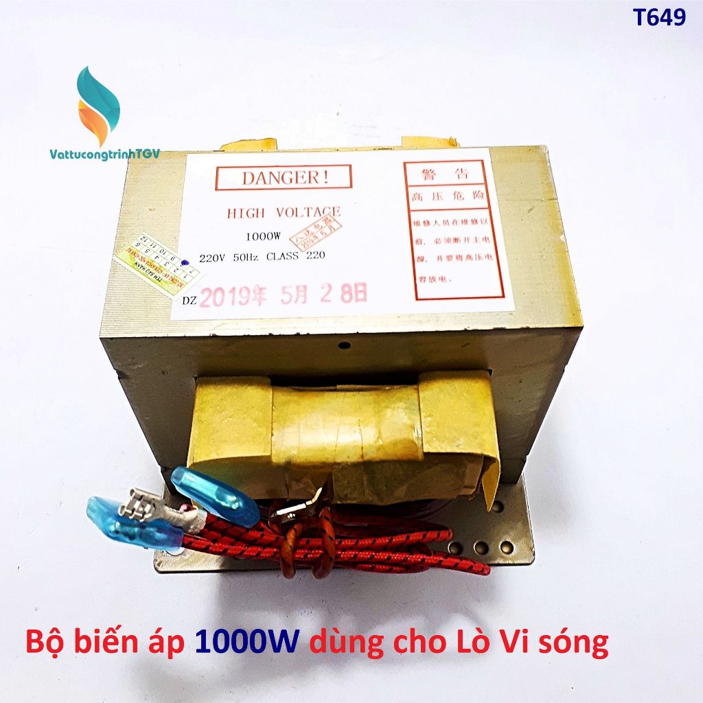 Bộ biến áp nguồn Lò vi sóng AC220V công suất 1000W