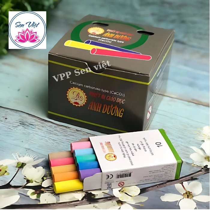 Phấn sạch Cleany ánh dương ( phấn trắng + phấn mầu loại sịn không bụi)