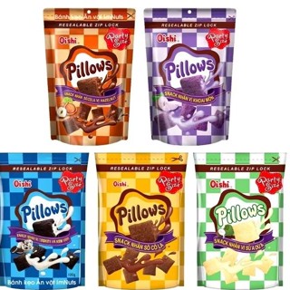 Combo 20 gói Snack Pillows Oishi túi zip
