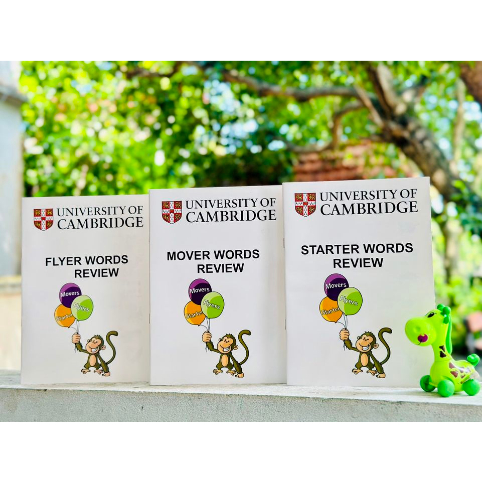 Sách - Vở luyện viết từ vựng Cambridge Starter, Mover, Flyer Words Review 2nd