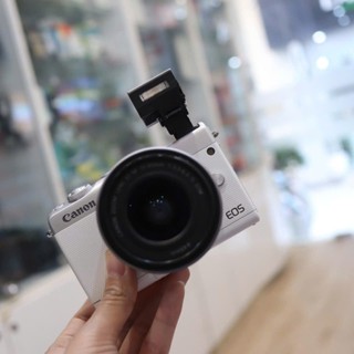 Máy ảnh Canon EOS M100 + kit 15-45mm (Màu trắng)