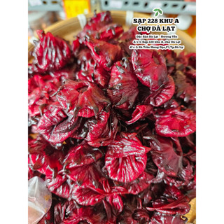 Mứt hoa Atiso đỏ Đà Lạt, vị chua nhẹ, ngọt - đặc sản chợ Đà Lạt sạp 228A