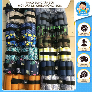 Phao Tập Bơi, Phao Cuốn Bụng Tập Bơi Mút Dày 3.5cm, Rộng 15cm Phù Hợp Cho Mọi Độ Tuổi