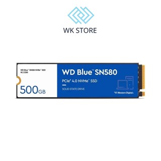 Ổ cứng SSD Western Digital Blue SN580 500GB | PCIe Gen4 x4 NVMe M.2 | BH 36 Tháng