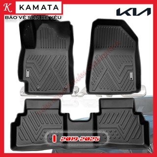 Thảm lót sàn ô tô KIA Cerato/ K3 không tràn 2019- 2025 đúc nguyên khối TPV (3 tấm/Bộ)