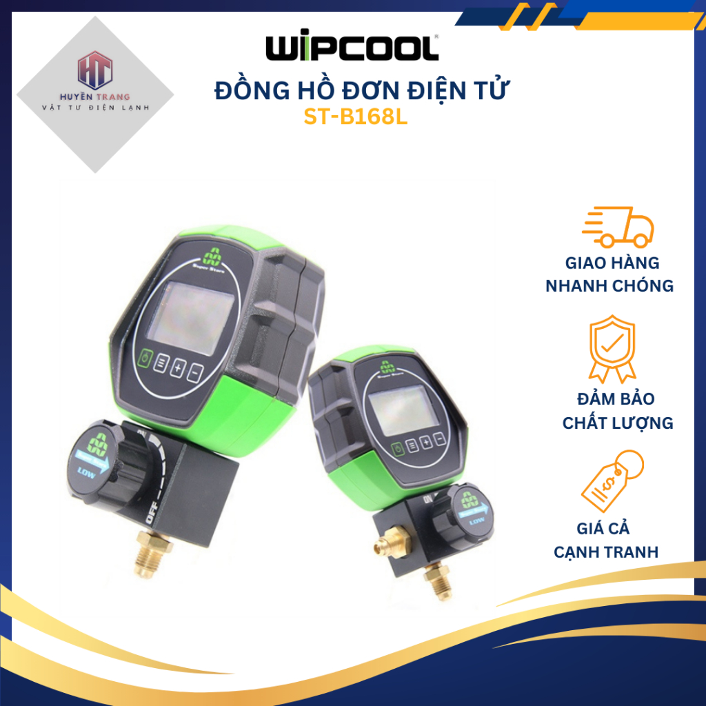 Đồng hồ nạp gas đơn điện tử chính hãng Super Star ST-B168