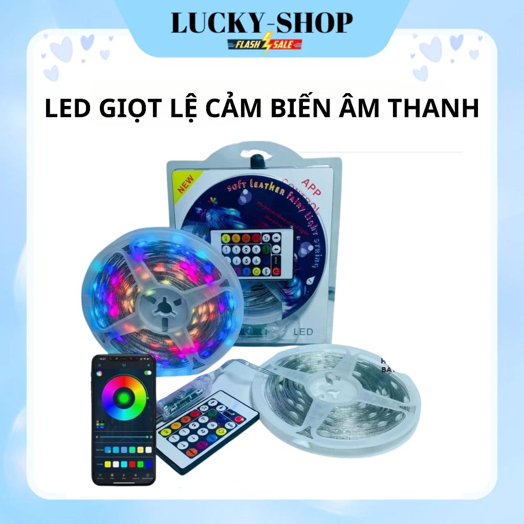 Dây Đèn Led đuổi ARGB 10M,20M Cổng USB 16 Triệu Màu Nháy Theo Nhạc, Chống Nước, Điều Khiển Remote