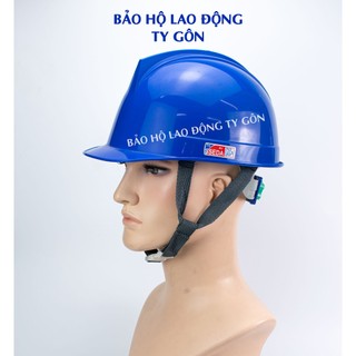Nón bảo hộ lao động nhựa HDPE có lót xốp kiểu SSEDA