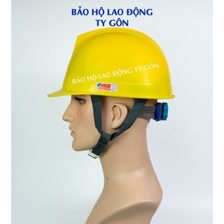 Nón bảo hộ lao động nhựa HDPE có lót xốp kiểu SSEDA