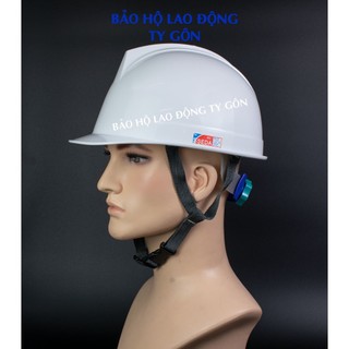 Nón bảo hộ lao động nhựa HDPE có lót xốp kiểu SSEDA