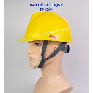 Nón bảo hộ lao động nhựa HDPE có lót xốp kiểu SSEDA