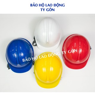 Nón bảo hộ lao động nhựa HDPE có lót xốp kiểu SSEDA