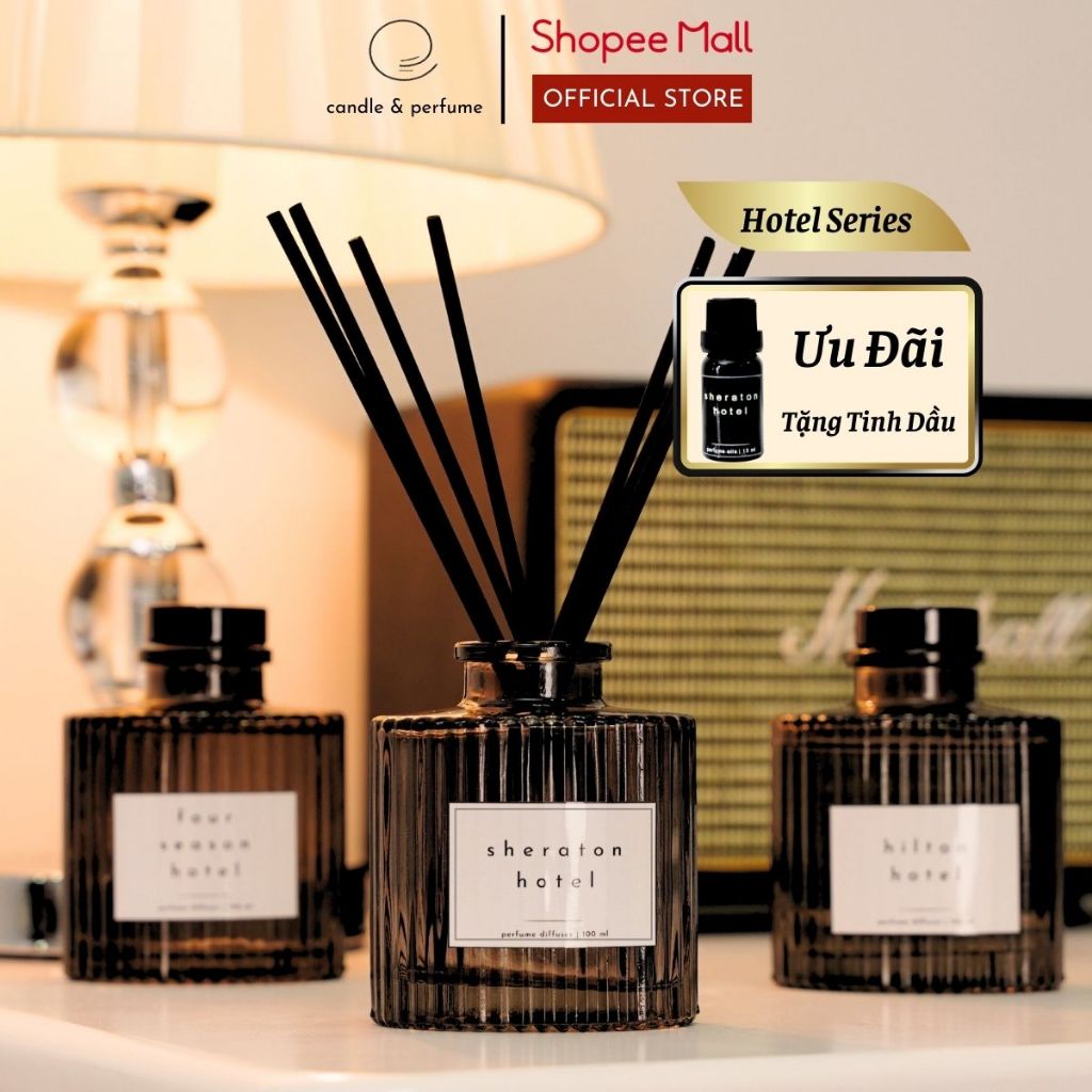 Nước Hoa Thơm Phòng Mùi Hương Khách Sạn HILTON, SHERATON, FOUR SEASONS, MARRIOTT 100ml | CLOU asia