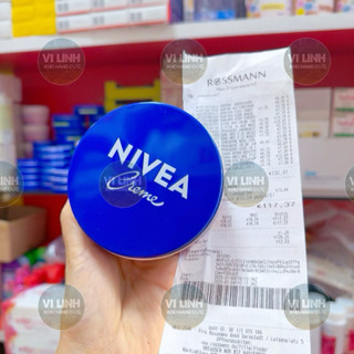 🇩🇪 Kem Dưỡng Da Nivea Creme 400ml/250ml/150ml/75ml/30ml nội địa Đức
